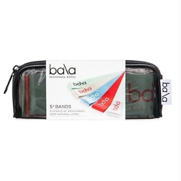 Bala Other - Bala Bands Set of Five Resistance Bands NWT NIB